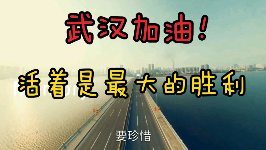 武汉加油!在武汉的朋友想告诉大家,珍惜当下!感恩家人!活着就是幸福!